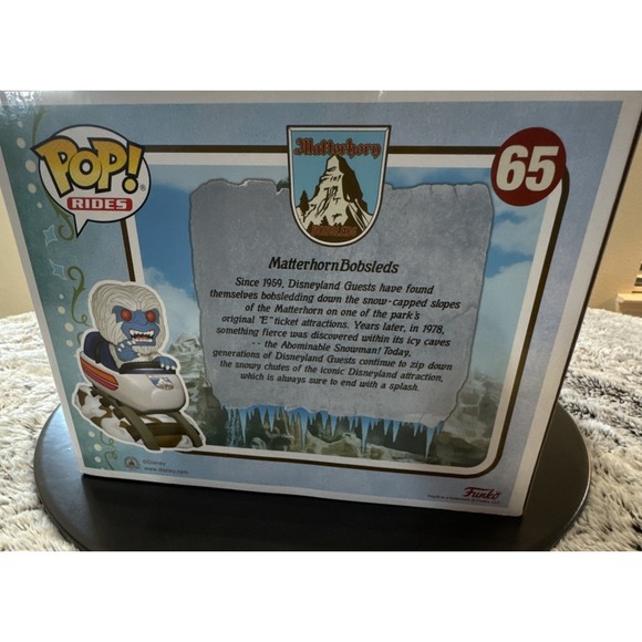 Funko Pop! Rides: Disney - Matterhorn Bobsled and Abominable Snowman - Exclusive - Picture 2 of 5